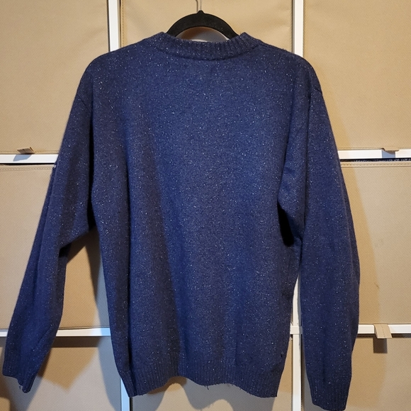 Vintage Chevignon Wool Silk Blend Men's L Crewneck Sweater - Picture 3 of 3